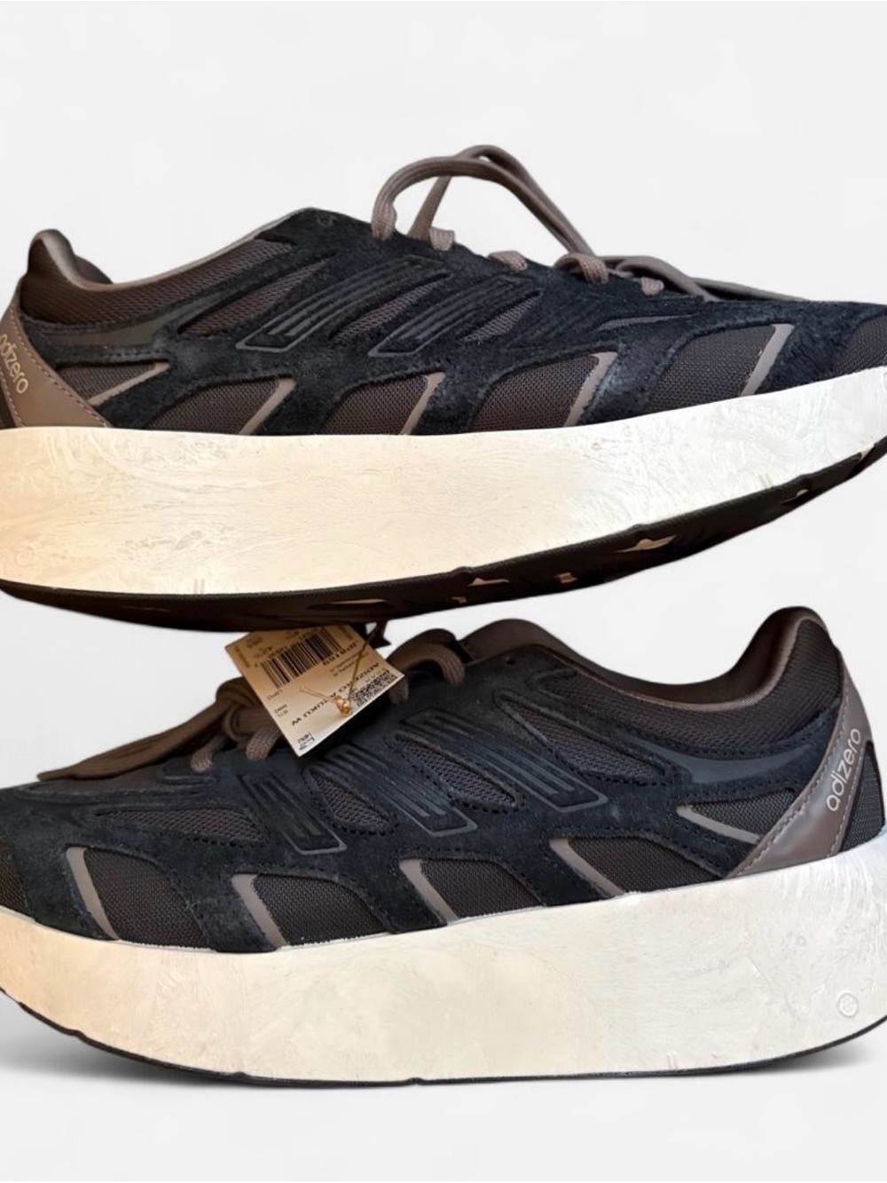 Adidas Men’s Black Adidas Adizero Aruku  Lightweight Running Shoes